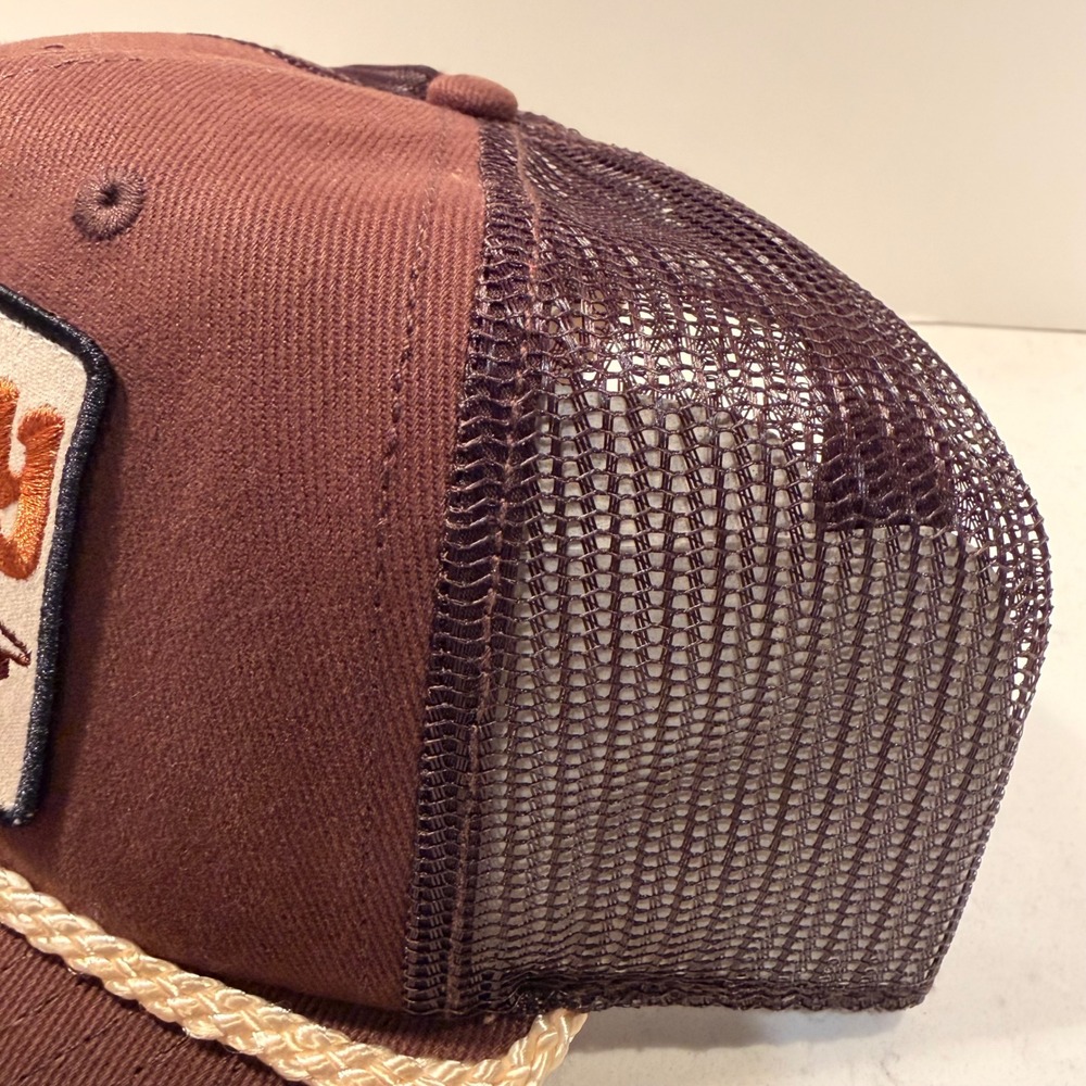 Smokey Bear NEW Trucker Hat Mesh Rope Snapback "Only You Can Prevent‎ Wildfires" - Picture 6 of 12